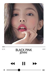 black pink JENNI プリ画像