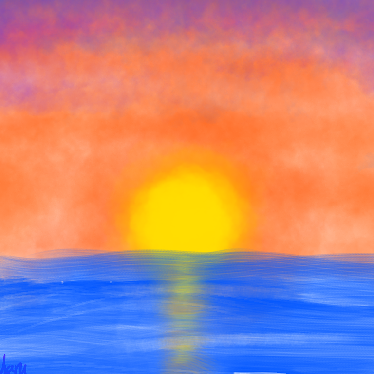 海の夕日 完全無料画像検索のプリ画像 Bygmo