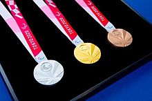 東京2020  パラリンピック メダル  ハートを押してねの画像(メダルに関連した画像)
