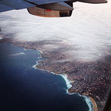 飛行機からみたオーストラリア プリ画像