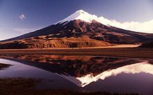 富士山…?いいえ。コトパクシ山の画像(いいえに関連した画像)