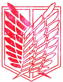 調査兵団ロゴの画像(ミカサに関連した画像)