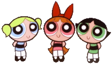 Powerpuff Girls cute trio  プリ画像