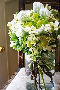 美しい花瓶の花  写真右下のハートを押してねの画像(#花瓶の花に関連した画像)