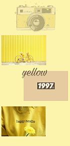 yellow💛黄色 プリ画像