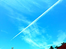 壁紙 飛行機雲の画像46点 完全無料画像検索のプリ画像 Bygmo