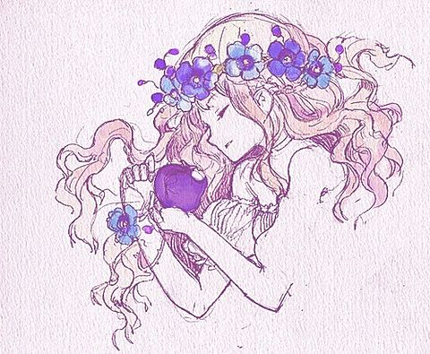 紫雪姫の林檎の画像(プリ画像)