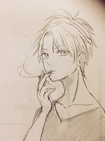 smoking...の画像(#煙草に関連した画像)