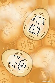 『じじぃ』の煮卵の画像(卵 おもしろに関連した画像)