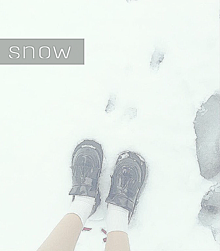 雪 snow ❄ 藤田ニコル プリ画像