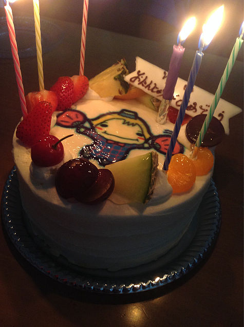 誕生日ケーキ♡の画像(プリ画像)
