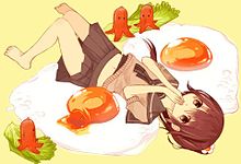 目玉焼き祭り④«擬人化»の画像(食べ物/食べ物に関連した画像)