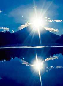 元旦の御来光の画像(初日の出 富士山に関連した画像)