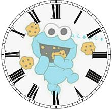クッキーモンスターで時計加工してみた(öᴗ<๑)の画像(クッキーモンスターに関連した画像)