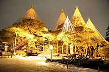　金沢兼六園雪吊りの画像(兼六園 雪に関連した画像)