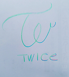 TWICE  ロゴの画像(twiceロゴに関連した画像)