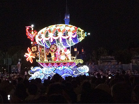 東京ディズニーランド　エレクトリカルパレード。ドリームライツの画像(プリ画像)