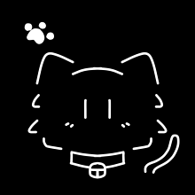 黒猫 プリ画像