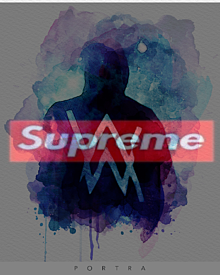 supremeとアランウォーカーの画像(supremeに関連した画像)