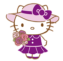 花束を持つキティちゃん 完全無料画像検索のプリ画像 Bygmo