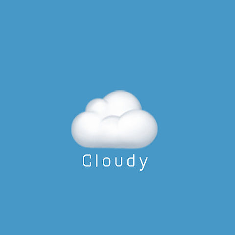 Cloudy 雲の画像(プリ画像)