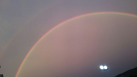 二重の虹の画像(プリ画像)