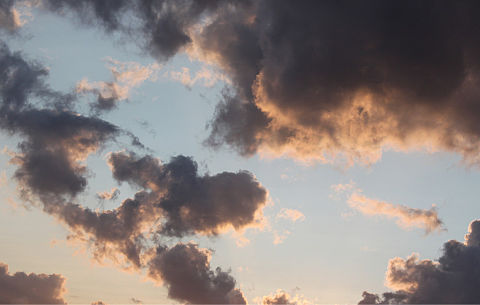 ハートの雲の画像(プリ画像)