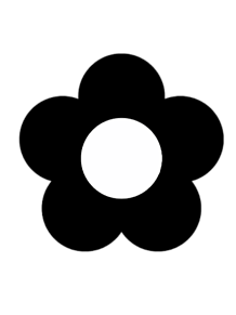 キンブレ　うちわ　素材　花の画像(キンブレ 背景に関連した画像)