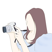 イラスト カメラ 女の子の画像109点 完全無料画像検索のプリ画像 Bygmo