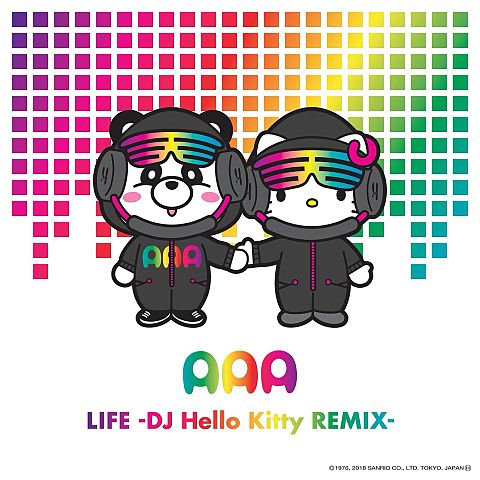 #AAA  LIFE-DJ Hello Kitty REMIX-の画像(プリ画像)