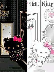 キティの天使と小悪魔の時計【2個】