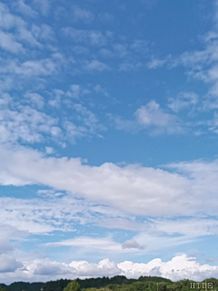 青空と雲の画像(晴れに関連した画像)