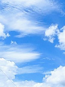 ８月前半の空　青い空　面白い雲の画像(青に関連した画像)