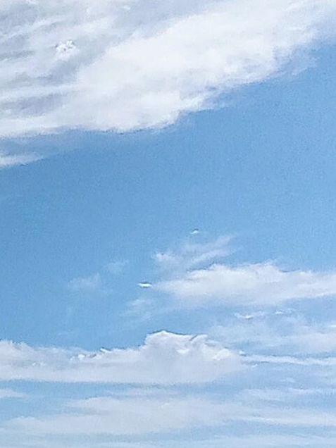 空　青空　雲　（待ち受け壁紙背景）の画像(プリ画像)