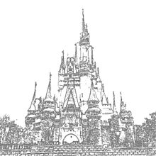 ディズニー 城 絵の画像15点 完全無料画像検索のプリ画像 Bygmo