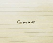 Go my way* プリ画像