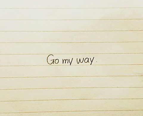 Go my way*の画像(プリ画像)