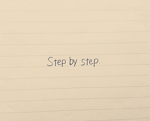 Step by step*の画像 プリ画像