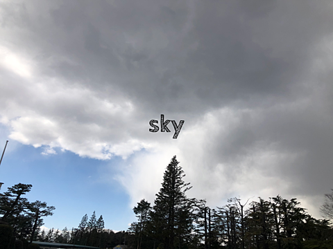 cloudy skyの画像(プリ画像)