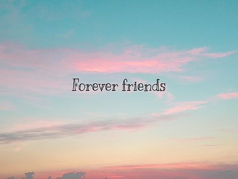 Forever friends🖤の画像(プリ画像)
