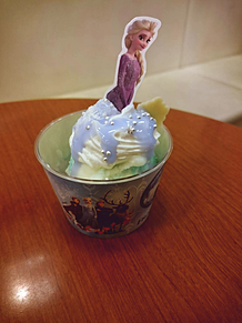 アナ雪2のクリームアイス プリ画像
