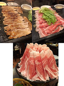 2016/1/16ディナー 豚デジ（東京・新宿）の画像(サムギョプサルに関連した画像)