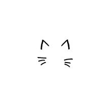 猫 シルエット 顔の画像1点 完全無料画像検索のプリ画像 Bygmo