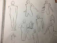 改めての体の描き方練習の画像(イラスト男に関連した画像)