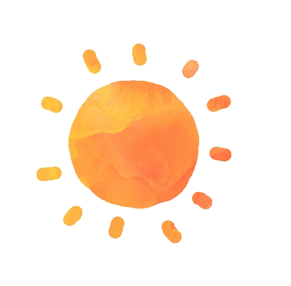 背景透明☀︎夏の太陽の画像 プリ画像