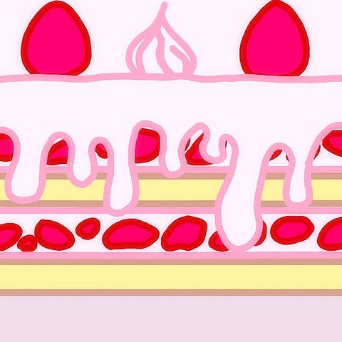 いちご イラスト ショートケーキの画像13点 完全無料画像検索のプリ画像 Bygmo