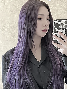 紫髪カリナ プリ画像