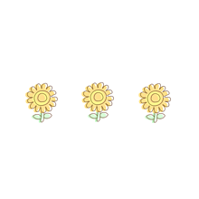 かわいい ひまわり イラスト 花の画像点 完全無料画像検索のプリ画像 Bygmo
