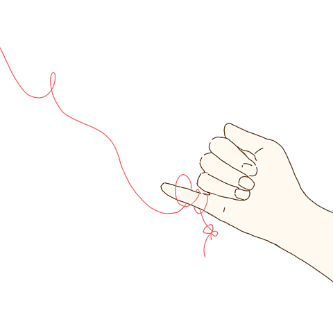 イラスト シンプル 赤い糸の画像29点 完全無料画像検索のプリ画像 Bygmo