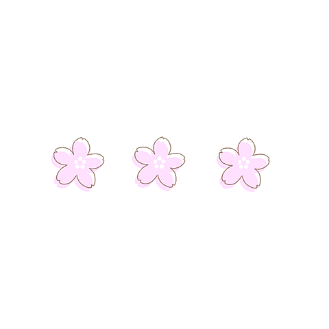 花桜さくらピンク水色青ポエム素材友達恋人努力恋愛の画像 プリ画像